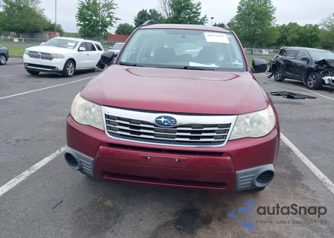 2010 Subaru Forester 2.5X из США, поврежденный, VIN JF2SH6BCXAG764752